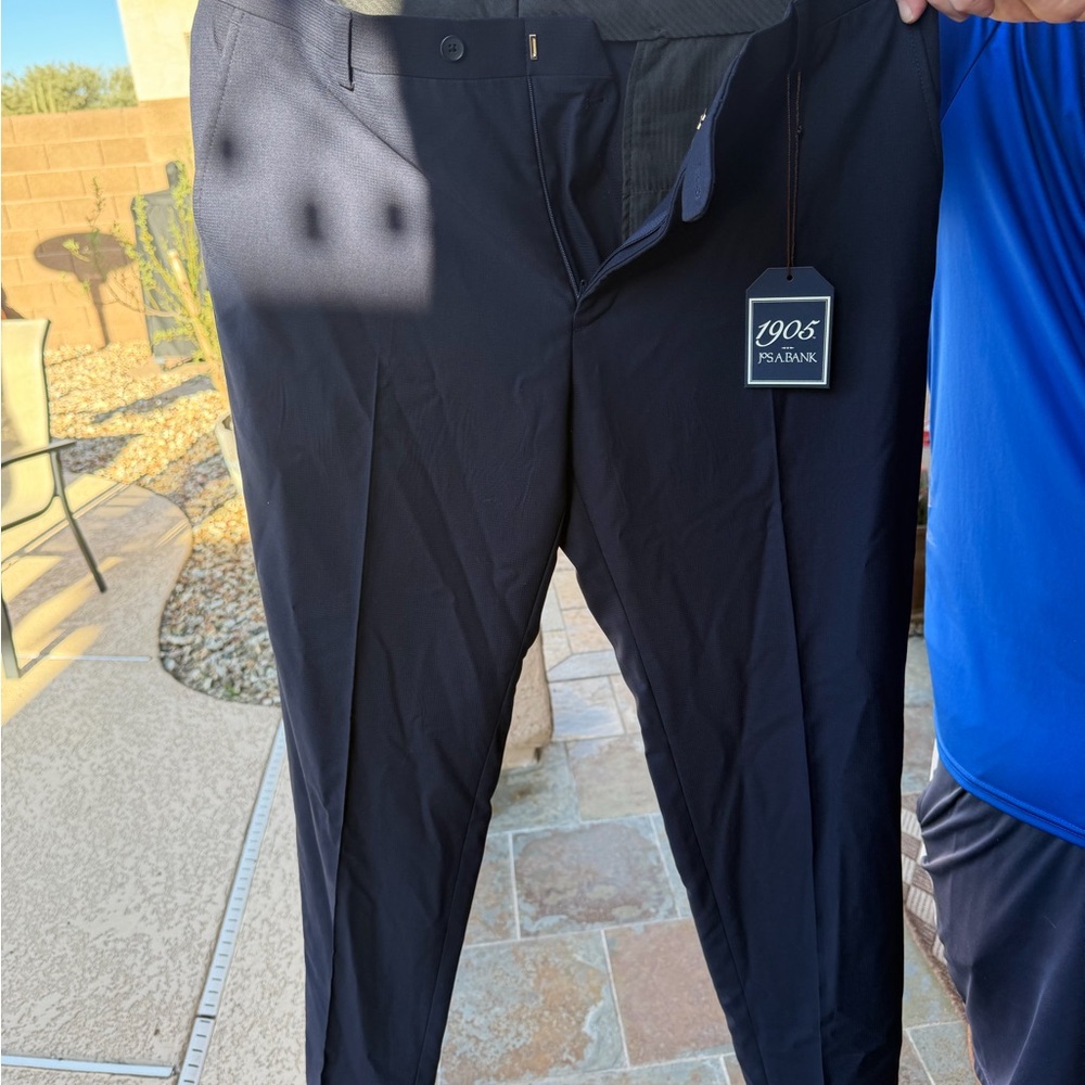 Jos. A. Bank Men's Navy Dress Pants